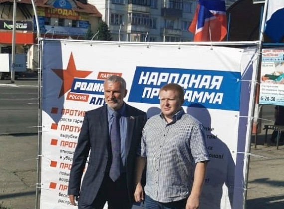 Рабочий визит Алексея Журавлева в Республику Алтай, август 2019
