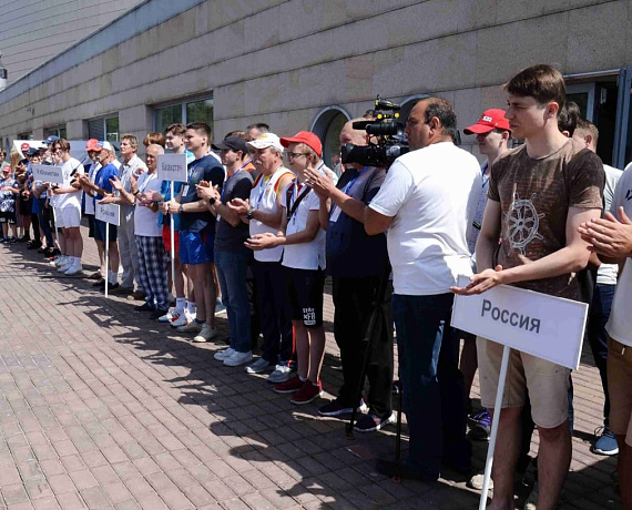 "РОДИНА" Подмосковья приняла участие в церемонии открытия Чемпионата СНГ по судомодельному спорту