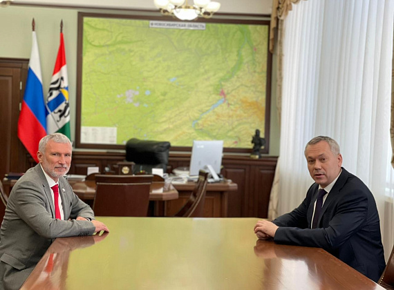 Рабочий визит Алексея Журавлева в Новосибирскую область, 09.07.2021