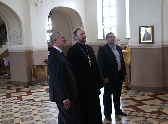 Встреча Алексея Журавлёва с духовенством Рязанской области, 23.06.2015