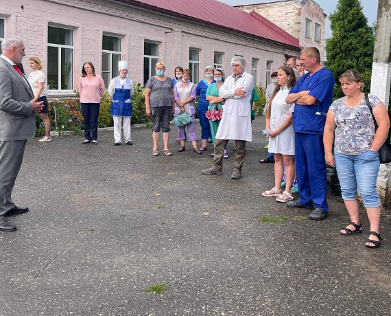 Алексей Журавлев посетил предприятия города Моршанска