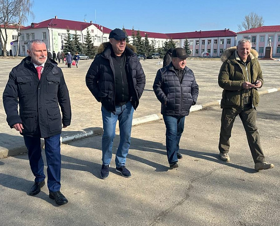 Журавлев с губернатором Брянской области Богомазом посетили приграничные районы региона