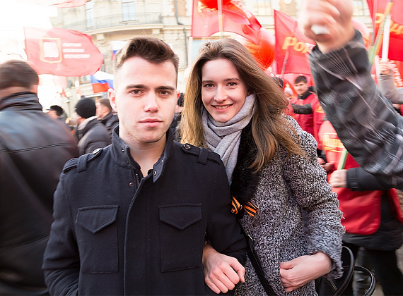 Партия "РОДИНА" - на акции "Мы едины!", 04.11.2014 (2 часть)