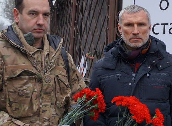 Визит Алексея Журавлева в Донецк, 29.01.2015