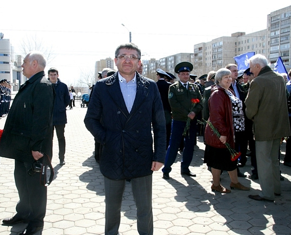 Оренбургская "РОДИНА" приняла участие в митинге, посвящённом Дню космонавтики