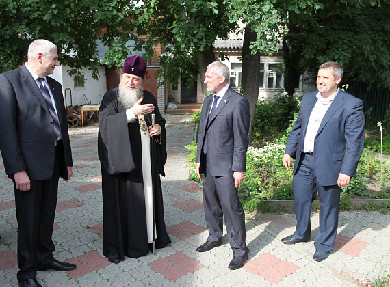 Встреча Алексея Журавлёва с духовенством Рязанской области, 23.06.2015