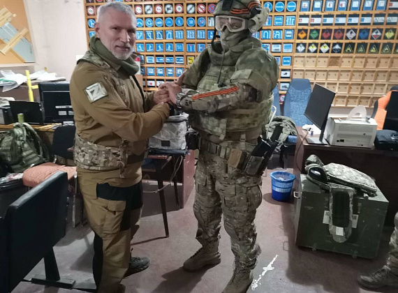 День Великой Победы Алексей Журавлев провел на передовой в Донбассе, 09.05.2022
