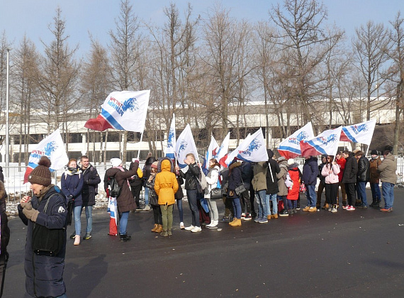 Партия "РОДИНА" на митинге-концерте "За сильную Россию", 03.03.2018