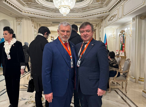 Алексей Журавлев наблюдает за ходом голосования на выборах президента Азербайджана (07.02.2024)