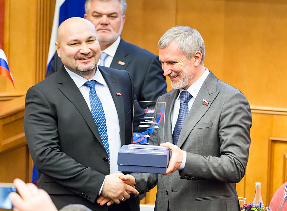 Награждение соратников на II Cъезде партии "РОДИНА", 21.10.2015
