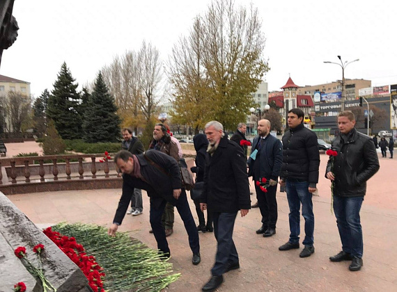 Рабочий визит Алексея Журавлева в ЛНР, 10-12.11.2018