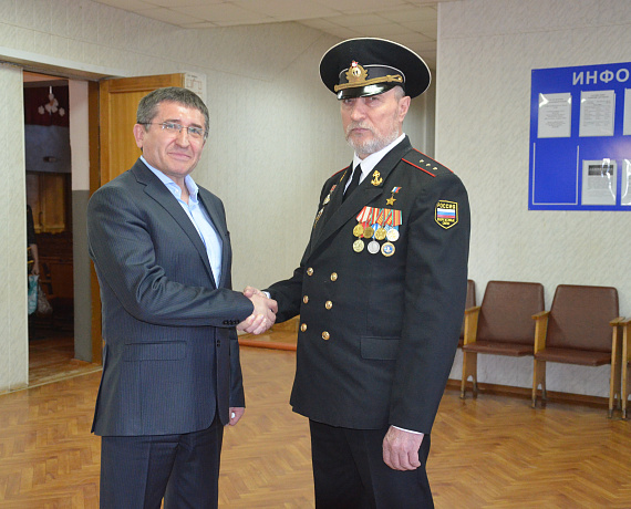Оренбургская "РОДИНА" провела встречу с Героем РФ