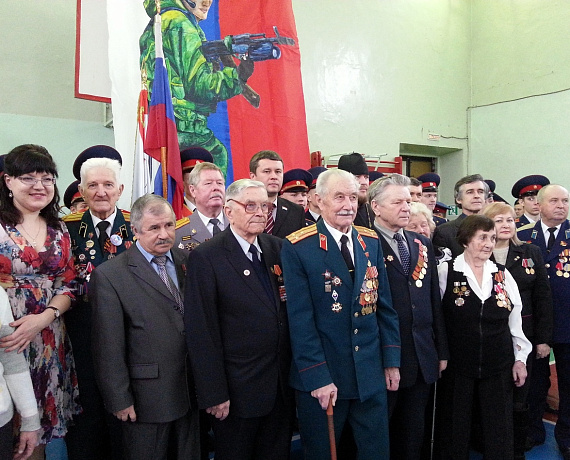 Самарская "РОДИНА" поздравила кадетов с наступающим Днём защитника Отечества