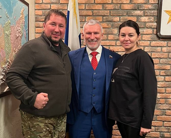Алексей Журавлев встретился с боевым товарищем и соратником Александром Голдманом