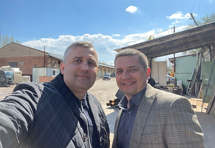 Алексей Рылеев и Вячеслав Владимиров совершили поездку по Воронежской области