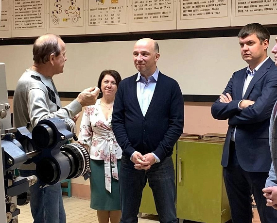 В преддверии Дня студента депутат партии "РОДИНА" Сергей Захаров посетил Сергиево-Посадский ВГИК