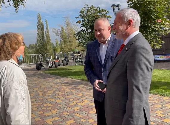 Рабочий визит Алексея Журавлева в Тамбов, 09.09.2021