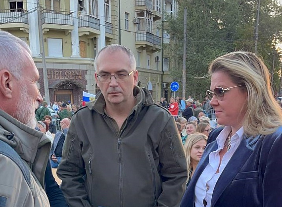 Рабочий визит Алексея Журавлева на Донбасс, сентябрь 2022 г.