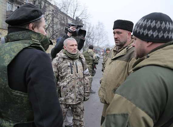 Визит Алексея Журавлёва на Донбасс, 27.02-01.03.2015