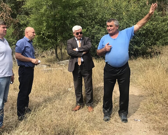 Председатель Воронежской "РОДИНЫ" совершил рабочий визит в Репьевский район