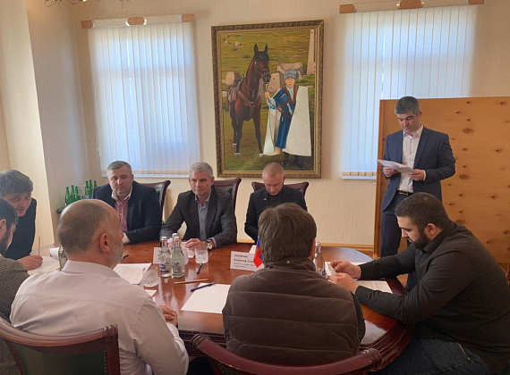 Рабочий визит Алексея Рылеева, Романа Лобзина и Владимира Лактюшина в Республику Ингушетия, 04.03.2021