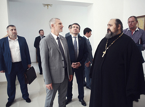 Рабочий визит Алексея Журавлёва в Оренбургскую область, 07.09.2015