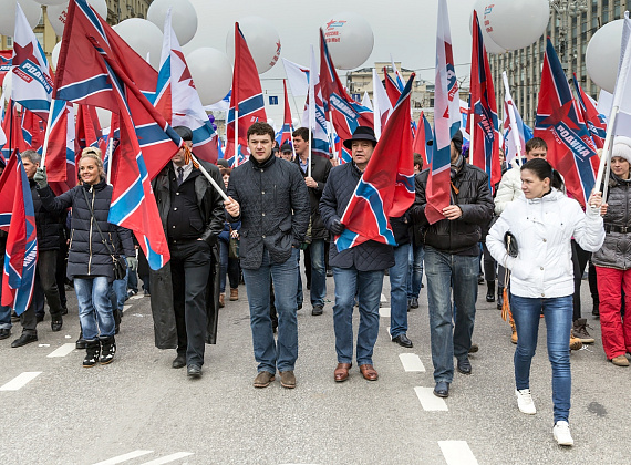 Партия "РОДИНА" приняла участие в шествии и митинге "Мы едины!", 04.11.2015 (часть 2)