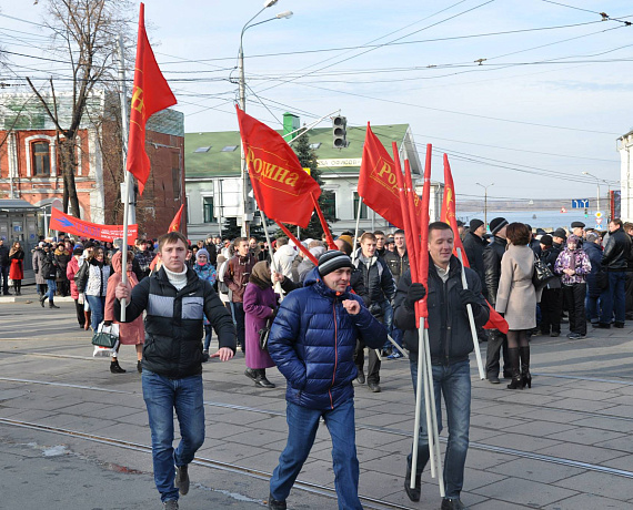Социал-патриоты отметили День народного единства в Нижнем Новгороде
