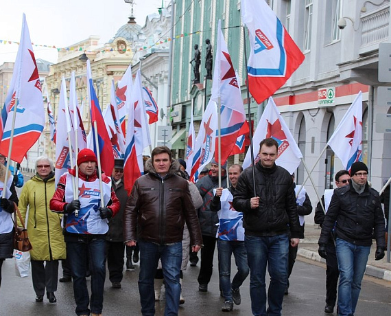 Нижегородские партийцы отметили вторую годовщину воссоединения Крыма с Россией