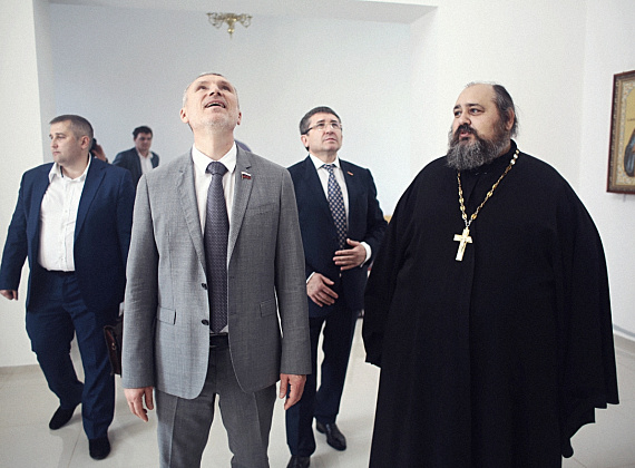 Рабочий визит Алексея Журавлёва в Оренбургскую область, 07.09.2015