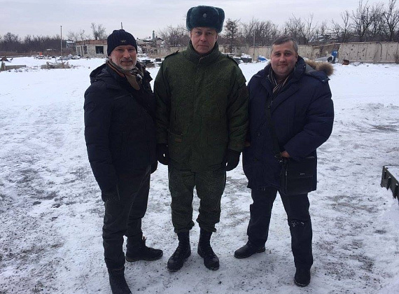 Визит Алексея Журавлева на Донбасс, 6-7.02.2017