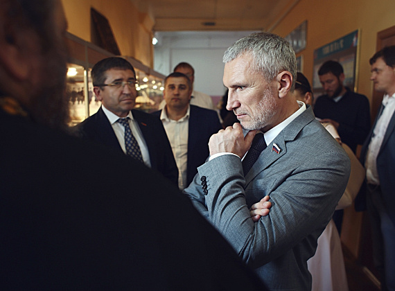 Рабочий визит Алексея Журавлёва в Оренбургскую область, 07.09.2015