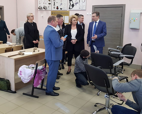 Подмосковная "РОДИНА" встретилась с главой Красногорска и посетила Центр "Созвездие"