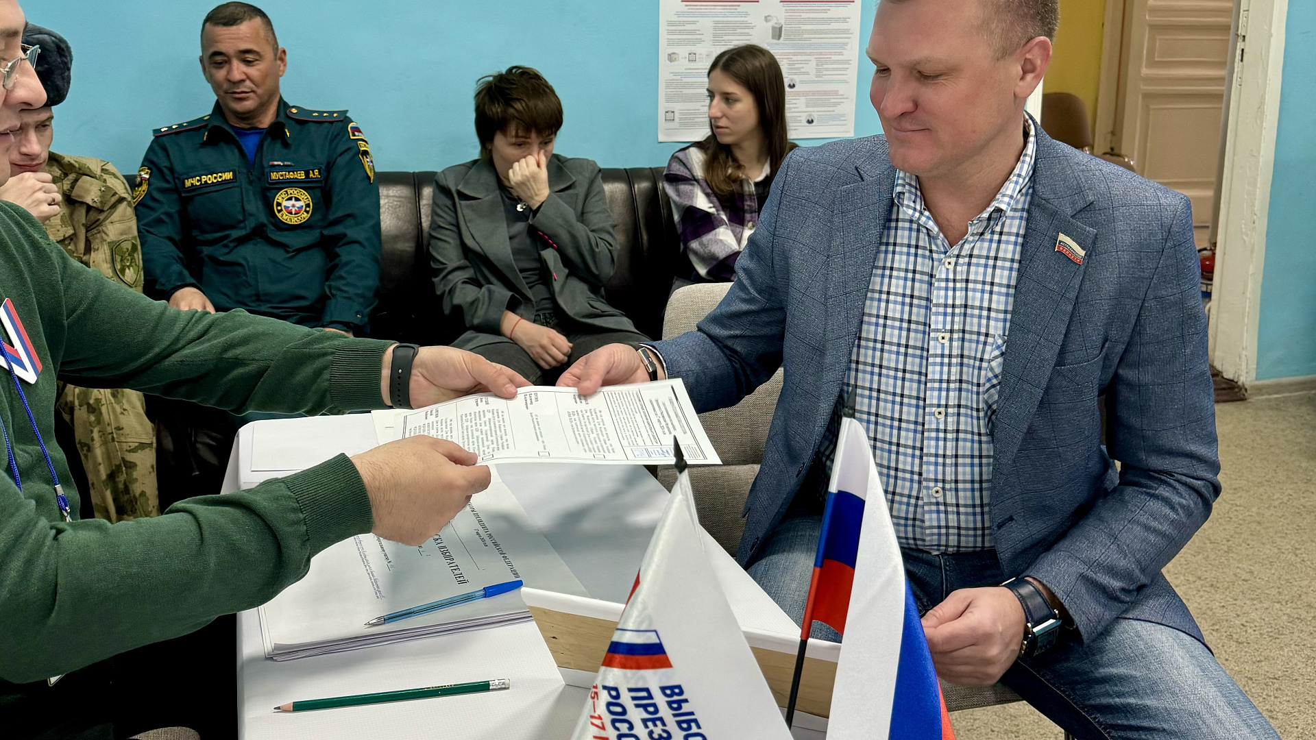 Актив Астраханской "РОДИНЫ" принял участие в голосовании