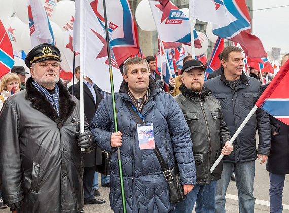 Партия "РОДИНА" приняла участие в шествии и митинге "Мы едины!", 04.11.2015 (часть 2)