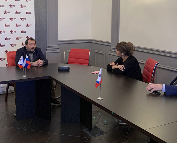В Исполкоме прошла встреча с президентом ФНКА АзерРос