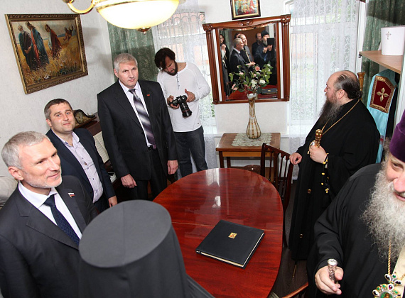 Встреча Алексея Журавлёва с духовенством Рязанской области, 23.06.2015