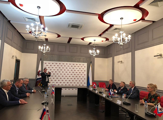 Рабочая встреча руководства партии "РОДИНА" с лидерами Демократического фронта Черногории, 18.10.2018