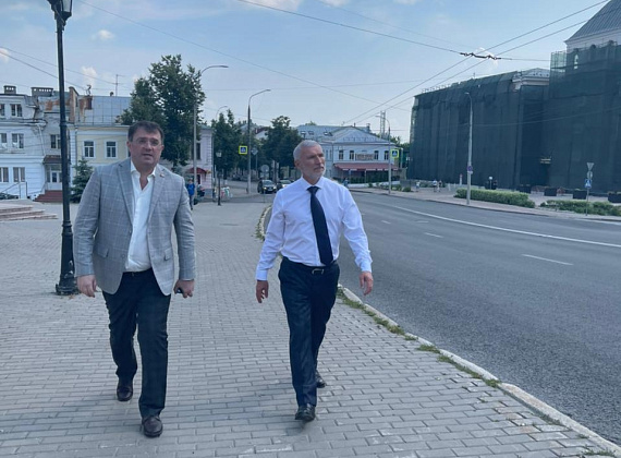 Рабочий визит Алексея Журавлев во Владимирскую область, 27.06.2021