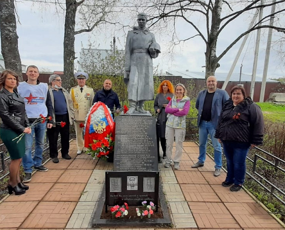 Подмосковные родинцы оказали помощь в открытии мемориальной доски в память герою