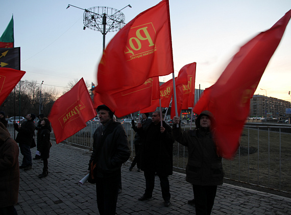 Митинг в поддержку "русской весны" на Украине, 12 марта 2014 г.