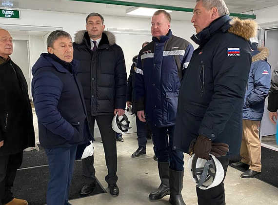 Рабочий визит Алексея Журавлева на космодром "Восточный", 16.12.2019