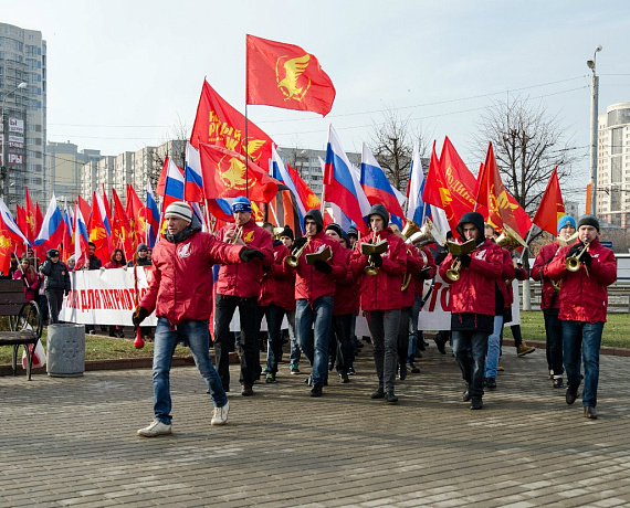 Соратники провели Марш Патриотов в Иваново