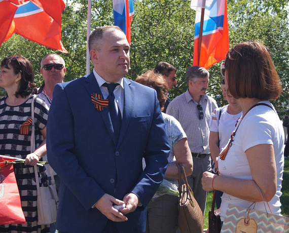 Максим Косенков поздравил земляков с 73-й годовщиной Победы в Великой Отечественной войне