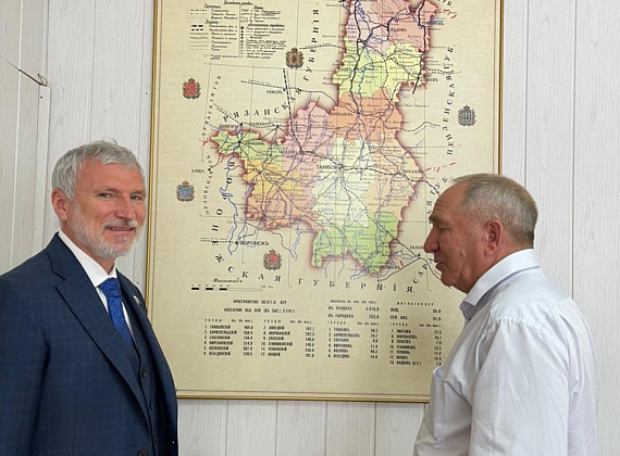 Рабочий визит Алексея Журавлева в Тамбовскую область, 07-09.06.2021