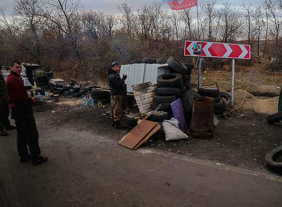 Новороссия - сегодня. Визит наблюдателей партии "РОДИНА" в Новороссиию, 31.10.2014