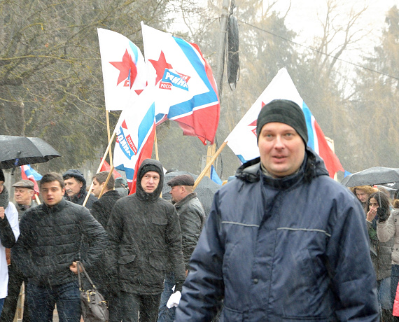 Брянская "РОДИНА" приняла участие в митинге-концерте "Мы вместе"