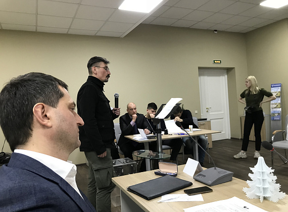 Федор Бирюков на конференции реготделения "РОДИНЫ" в Ленинградской области (СПб, 10-11.12.2019)