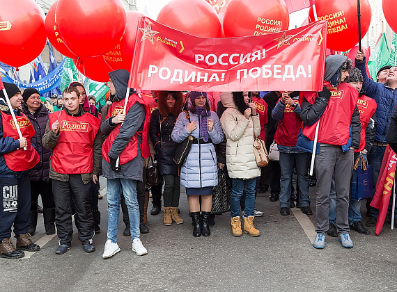 Партия "РОДИНА" - на акции "Мы едины!", 04.11.2014 (2 часть)