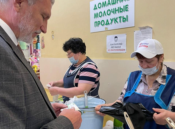 Рабочий визит Алексея Журавлева в Новгородскую область, 17.05.2021